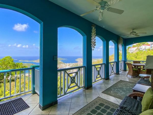 St. Thomas Luxury Villa Rental - Caribbean Vacation Home with Pool & Harbor Views