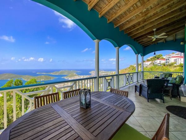 St. Thomas Luxury Villa Rental - Caribbean Vacation Home with Pool & Harbor Views