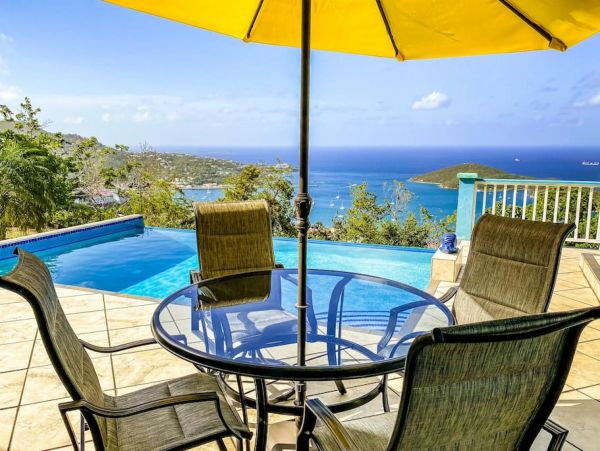 St. Thomas Luxury Villa Rental - Caribbean Vacation Home with Pool & Harbor Views