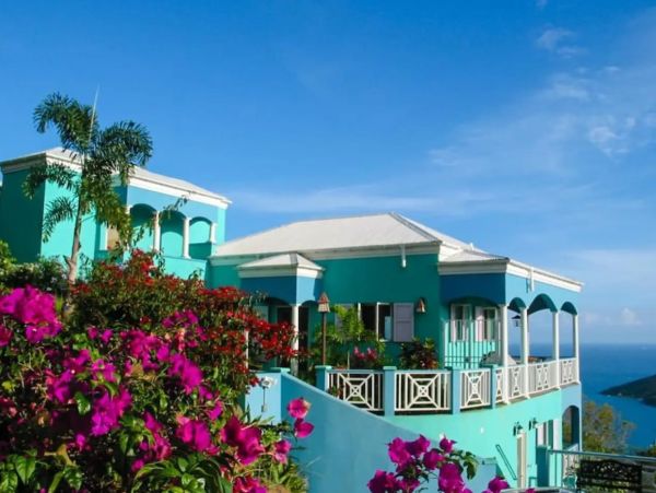 St. Thomas Luxury Villa Rental - Caribbean Vacation Home with Pool & Harbor Views