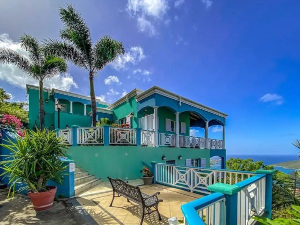 St. Thomas Luxury Villa Rental - Caribbean Vacation Home with Pool & Harbor Views
