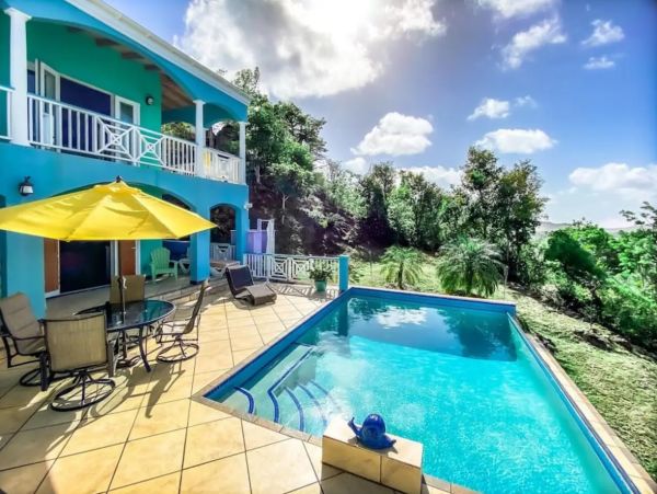 St. Thomas Luxury Villa Rental - Caribbean Vacation Home with Pool & Harbor Views