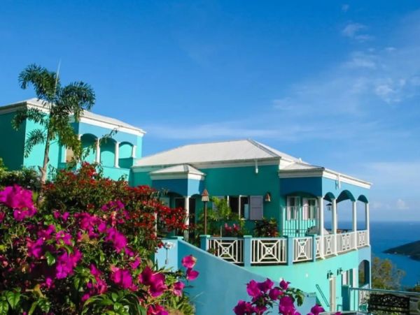 St. Thomas Luxury Villa Rental - Caribbean Vacation Home with Pool & Harbor Views