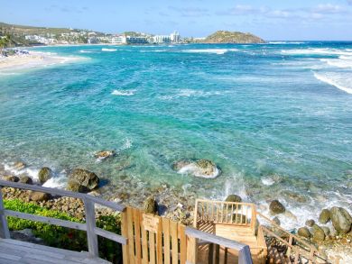 Saint Maarten Vacation Beach Home Sleeps 4 Guests Ocean View