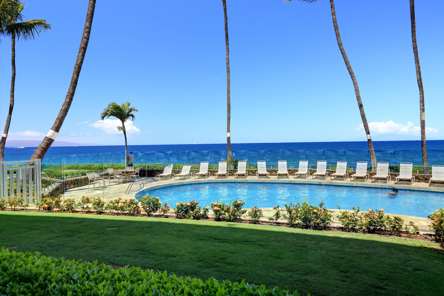 Oceanfront 2 Bedroom Vacation Condo Sleeps 4 Guests in Kihei Oceanfront 2 Bedroom Vacation Condo Sleeps 4 Guests in Kihei