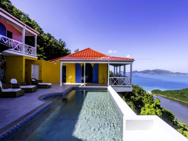 Ocean Views Tortola Vacation Home Sleeps 10 Guests