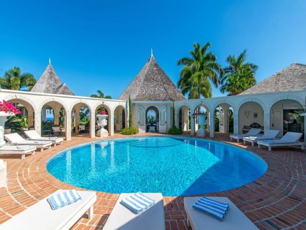 Elegant Seven Bedroom Montego Bay Estate wit Views of the Caribbean Sea