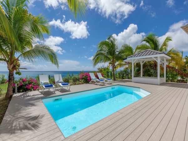Saint Maarten Vacation Home Three Bedroom Ocean Front