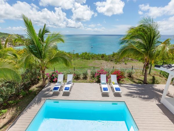 Saint Maarten Vacation Home Three Bedroom Ocean Front