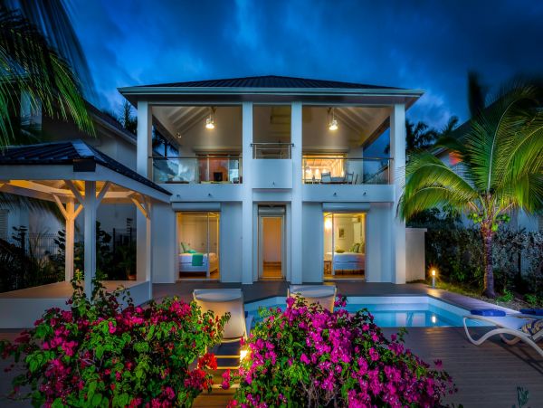 Saint Maarten Vacation Home Three Bedroom Ocean Front