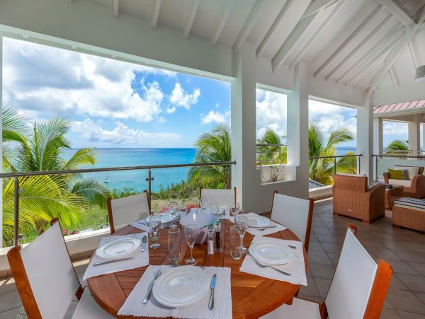 Saint Maarten Vacation Home Three Bedroom Ocean Front