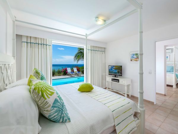 Saint Maarten Vacation Home Three Bedroom Ocean Front