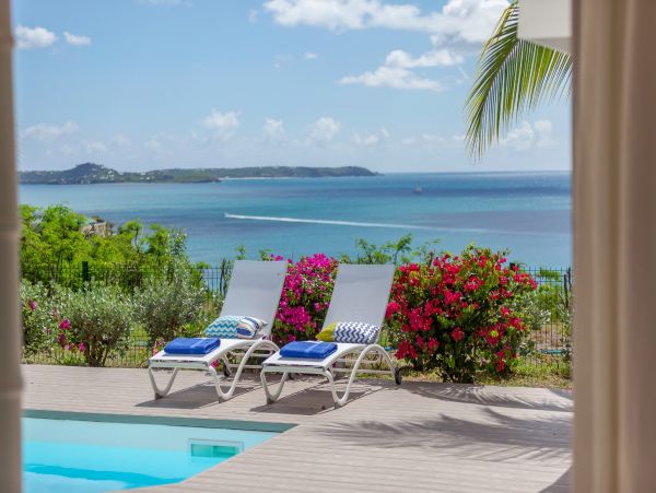 Saint Maarten Vacation Home Three Bedroom Ocean Front