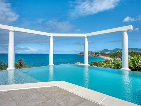 Luxury Getaway St. Martin Ocean View  2 Bedroom Vacation Villa