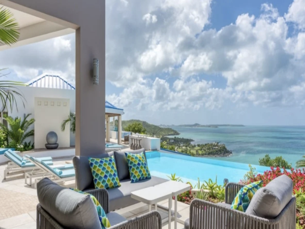 Saint Martin Luxury Ocean Villa World Class Amenities