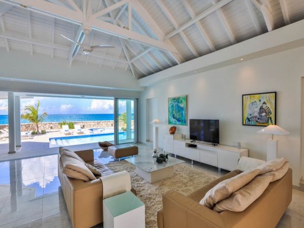 Luxury Beachfront Villa in Saint Martin | Sunset Views
