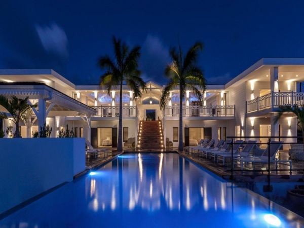 6 Bedroom Ocean View Saint Maarten Luxury Vacation Pool Home