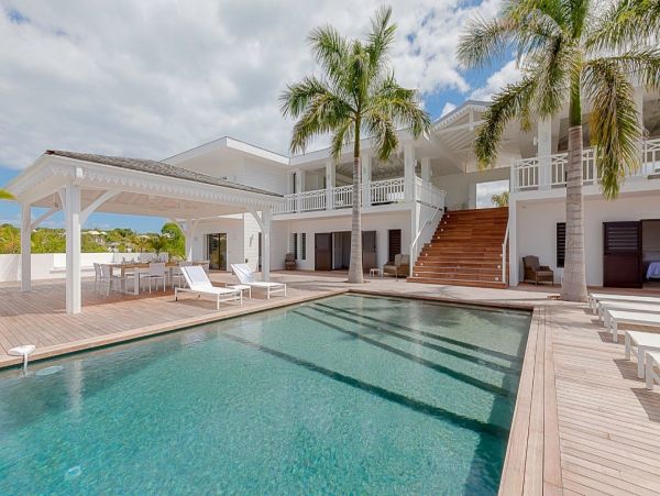 6 Bedroom Ocean View Saint Maarten Luxury Vacation Pool Home