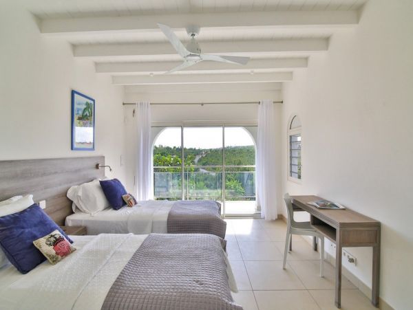St. Maarten Vacation Pool Villa Five Bedrooms Ocean Views