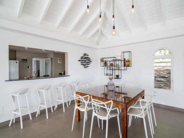 St. Maarten Vacation Pool Villa Five Bedrooms Ocean Views