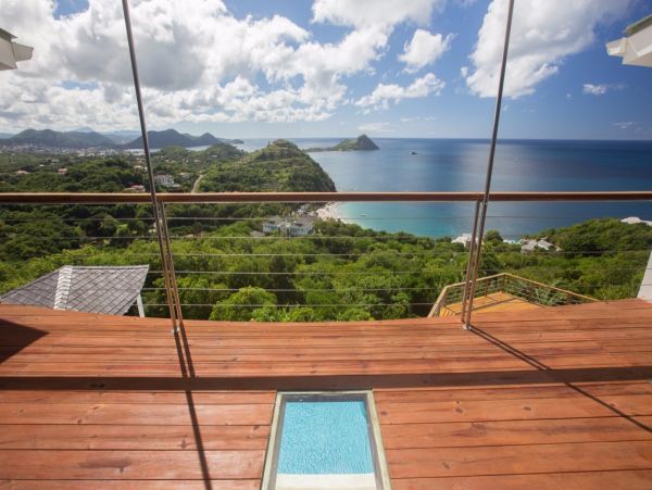 Amazing Ocean Views 3 Bedroom St Lucia Vacation Residence