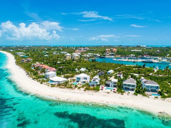 Beach Front Villa in Turks and Caicos