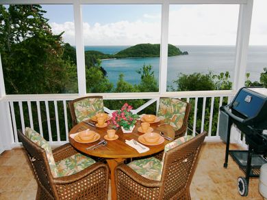 Tropical Peaceful 2 Bedroom + Den Home Great Klein Bay Views