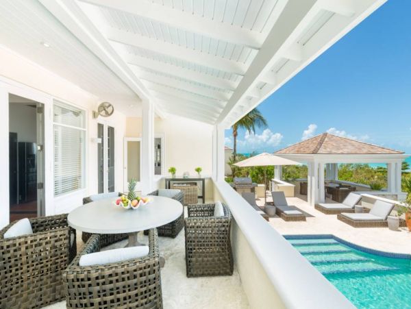 Turks & Caicos Vacation Villa Sleeps Ten Guests Ocean Views