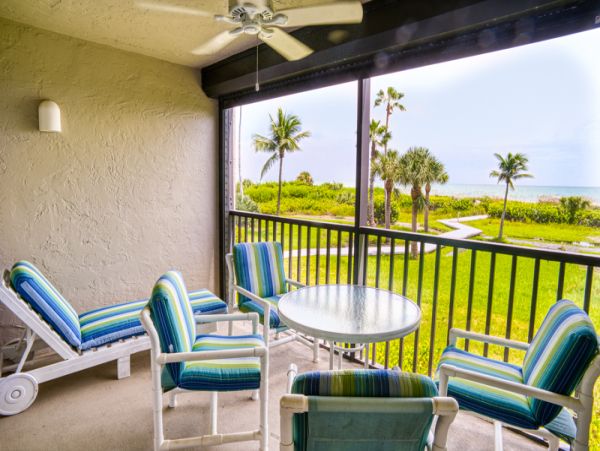 Beautiful Sanibel Vacation Condo Sleeps 6 Guests Gulf Views