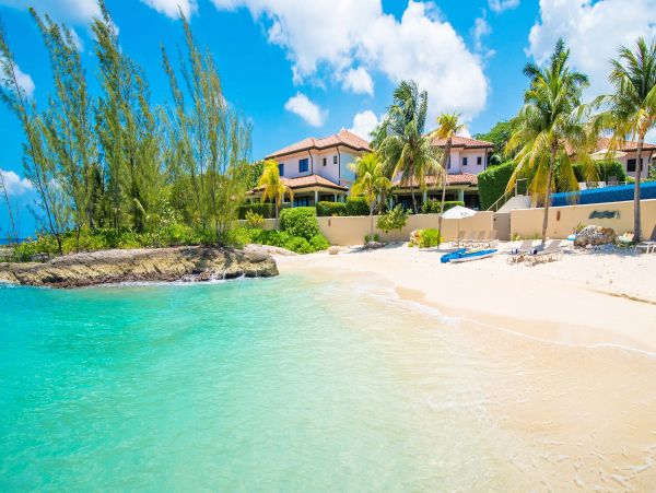 A Combination Two Luxury Oceanfront Villas Sleep 12 Guests