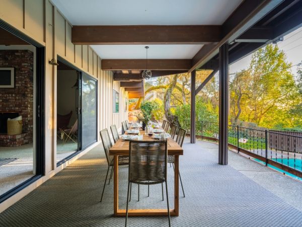 Sonoma Luxury Vacation Rental Pool Home Five Bedrooms