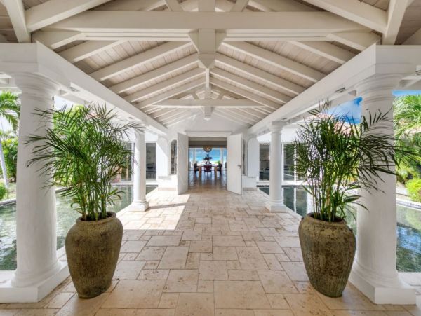 Ocean Views Saint Maarten Vacation Pool Villa Six Bedrooms