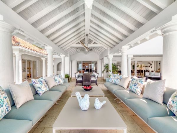 Ocean Views Saint Maarten Vacation Pool Villa Six Bedrooms