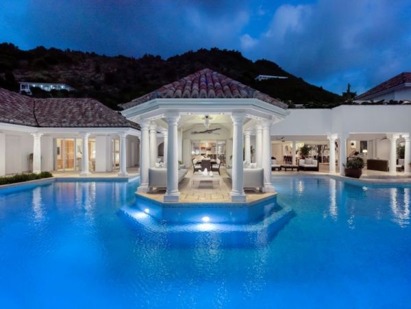 Ocean Views Saint Maarten Vacation Pool Villa Six Bedrooms