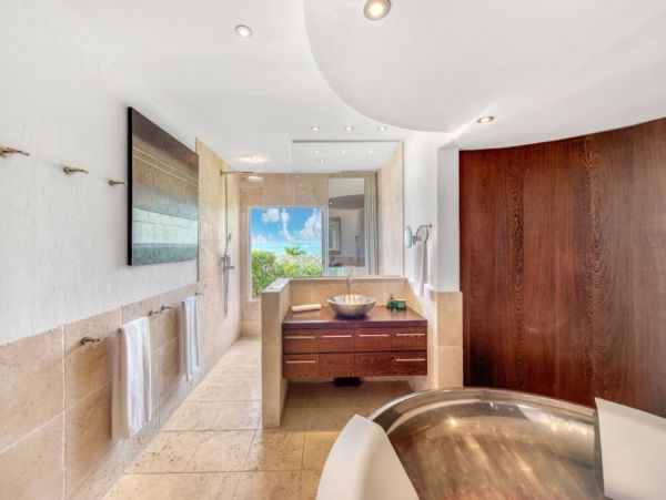 Ocean Views Saint Maarten Vacation Pool Villa Six Bedrooms