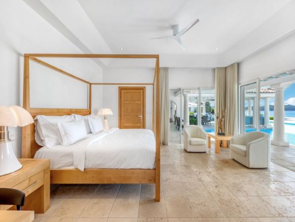 Ocean Views Saint Maarten Vacation Pool Villa Six Bedrooms