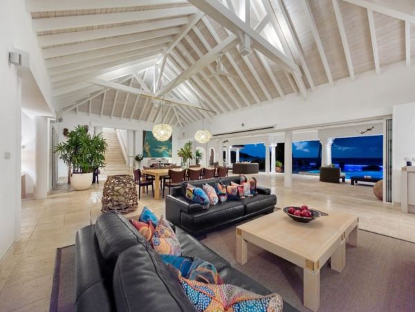 Ocean Views Saint Maarten Vacation Pool Villa Six Bedrooms