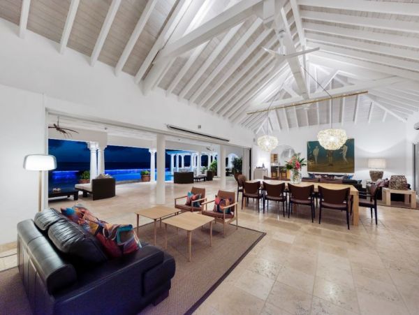 Ocean Views Saint Maarten Vacation Pool Villa Six Bedrooms