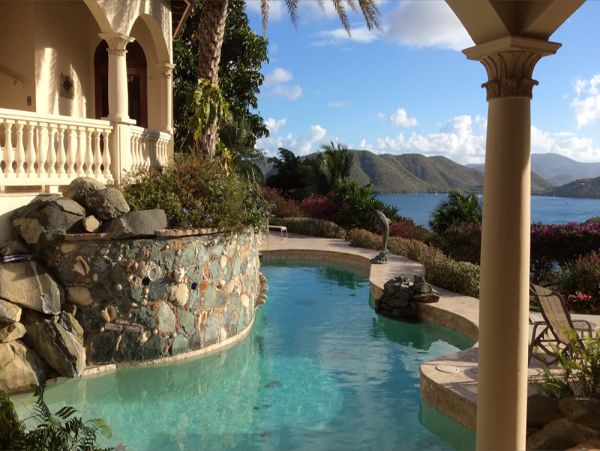 Luxury St John Vacation Rental Pool Home 6 Bedrooms