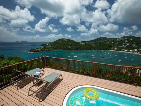 Beautiful St John Vacation Rental with Pool & Ocean Views