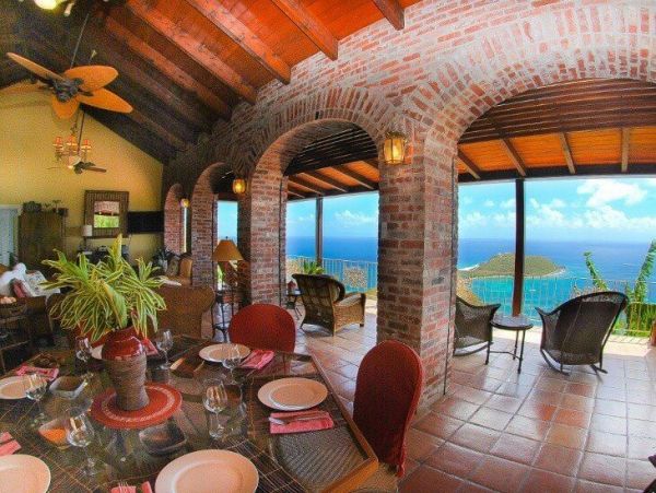 St. John 4 Bedroom Villa with Pool & Spectacular Ocean Views