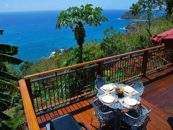 St. John 4 Bedroom Villa with Pool & Spectacular Ocean Views