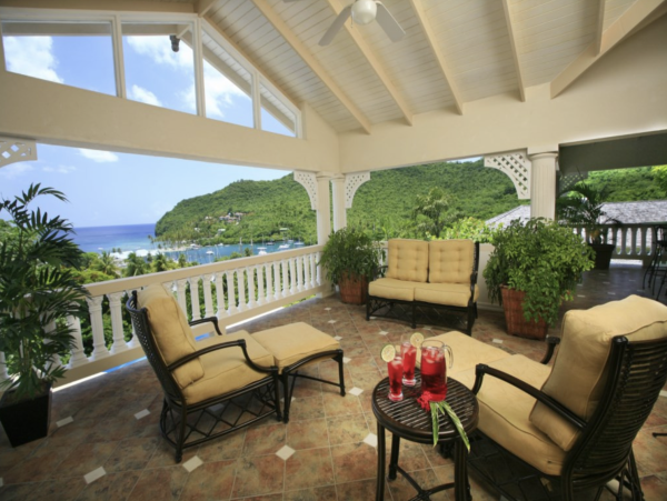 St. Lucia Five Bedroom Vacation Villa