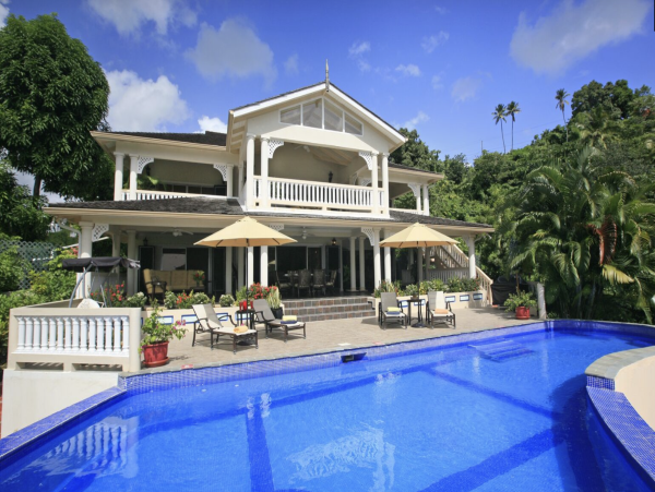St. Lucia Five Bedroom Vacation Villa