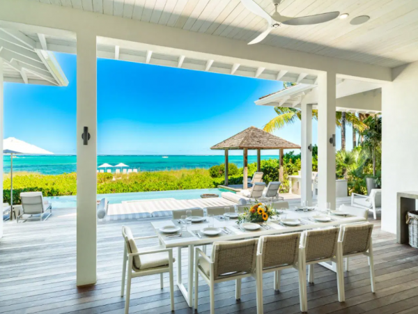 Luxury Turks and Caicos Vacation Rental with Infinity Pool