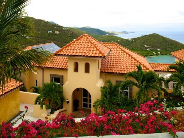 St. John Eight Bedroom Sea View Rental Home with Pool & Spa