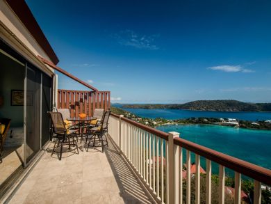 One Bedroom Rental Condo with Amazing Views in St. Thomas