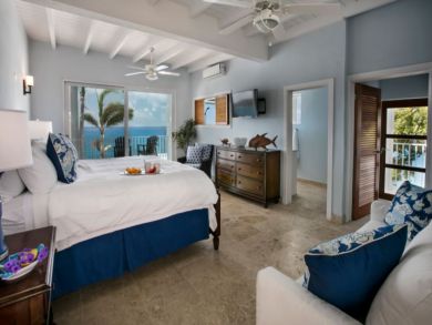 Upscale Villa on St Thomas with Two Pools & Full Ocean Views