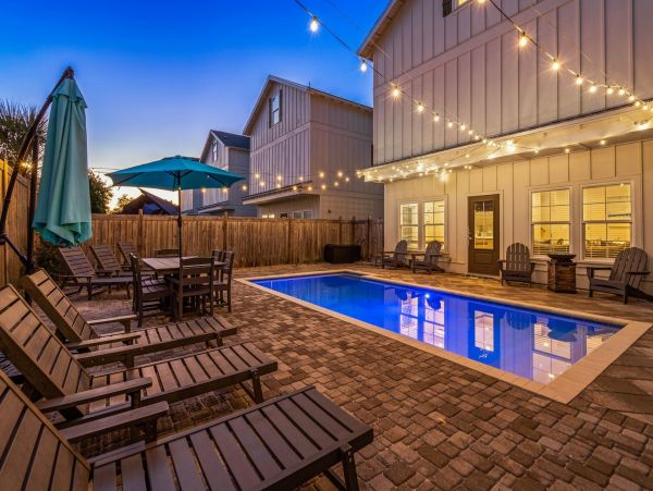 Miramar Beach Luxury Vacation Rental Pool Home 7 Bedrooms