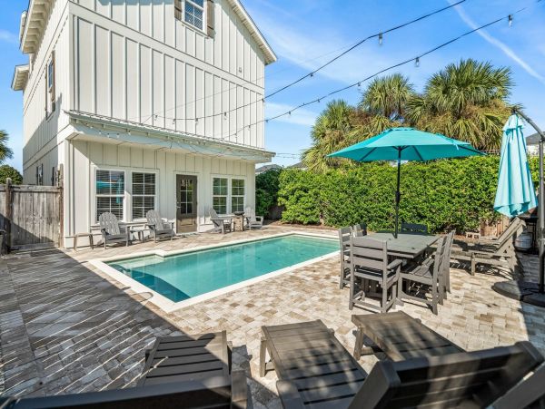 Miramar Beach Luxury Vacation Rental Pool Home 7 Bedrooms